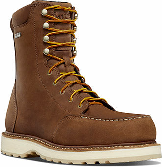 Men's Danner 8" Aluminum Toe Waterproof Moc Toe Work Boot